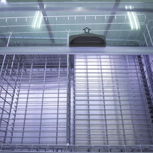 Direct Cooling 850L Commercial Ice Cream Deep Freezer Supermarket Refrigeration