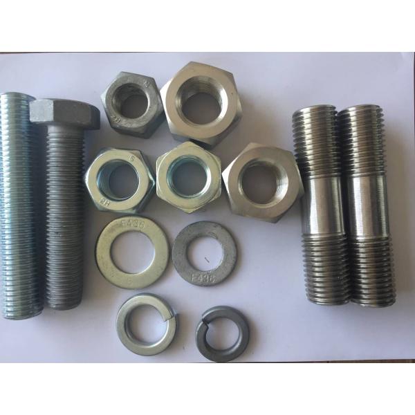 Precision M6 - M64 Alloy Steel Fasteners Inconel 600 UNS N06600 DIN / ASME Standard