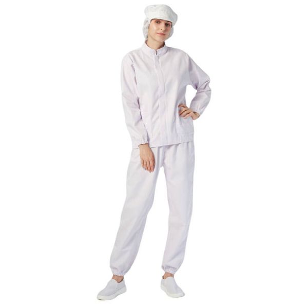 Food Processing Uniform Anti Static Garments Comfortable Soft Dust-free for Food Factory Production
