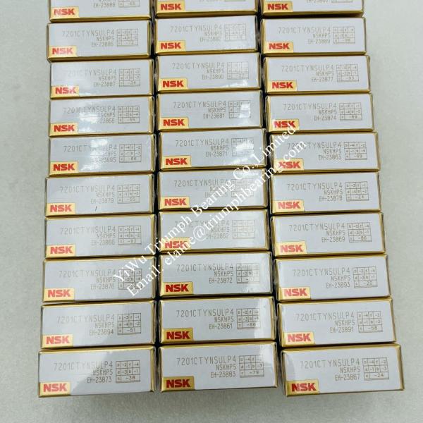 NSK  High Precision Angular contact ball bearing 7201CTYNSULP5 , 7201CTYNSULP4