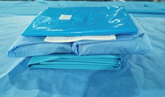 Conjunto de roupa descartável para oftalmologia