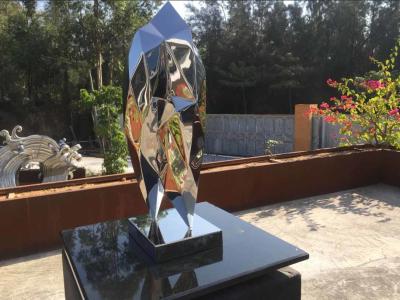 Polyhedral Indoor Metal Sculptures , Indoor Abstract Metal Art Sculptures