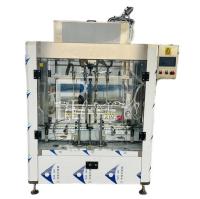 Corrosivo linear cabeça plástica automática da eficiência elevada da máquina de engarrafamento da multi não