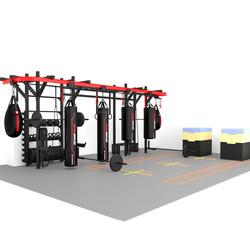 45kg To 150kg Double End Heavy Bag Hanger Wall Mount Punching Bag Rack