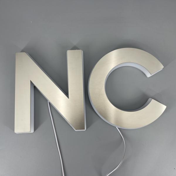 Latest Design Led Small Channel Letters Wall Mount Acrylic Sign Board Words