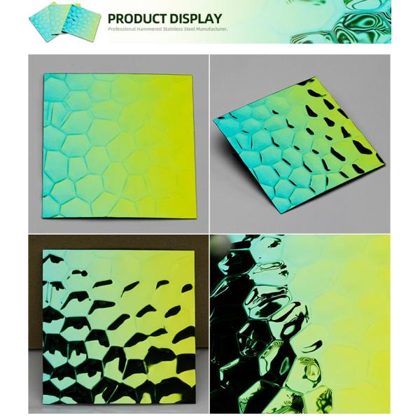 Металлический лист зеркала листа нержавеющей стали 304 ПВД декоративный для потолка