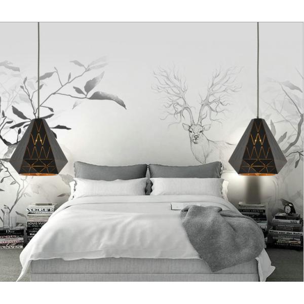 Antique Industrial Iron Hanging Pendant Lamp for Restaurant