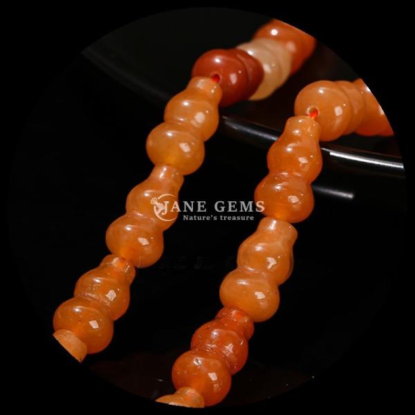 Gourd Shape Beads Crystal Gemstone Vase Shape  Loose Bead Strands for DIY Jewelry Making