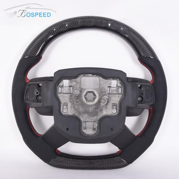 Customized 0.35m Land Rover Steering Wheel Defender Black Leather Sports