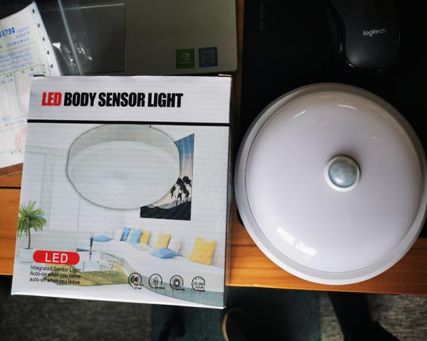 Luz interna do sensor de movimento da montagem do teto do corredor 20000h 176-264V