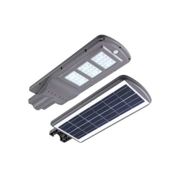 Garden All In One Solar Powered Street Lamp 6000 Lumen 90W Infared Sensor exterior