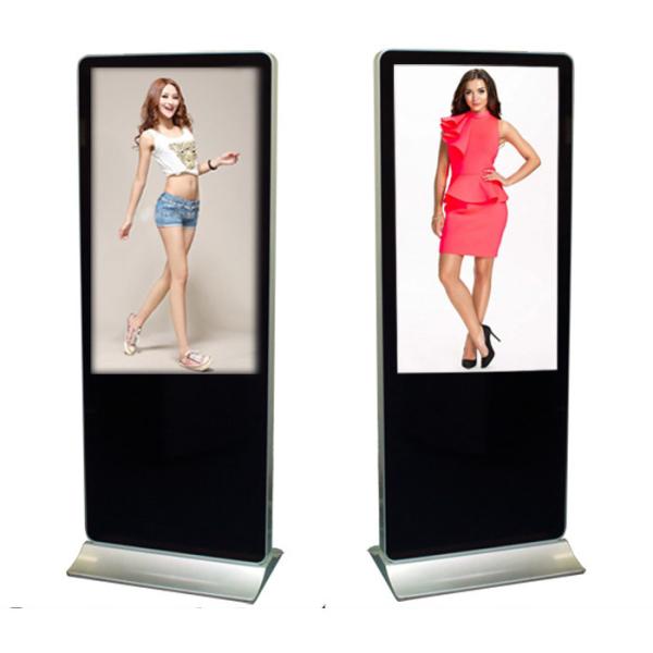 Android Digital Signage 55 Inch Double Side Kiosk 500cd/m2 Quick Response