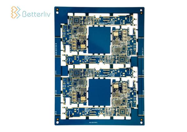 FCC 4 Layer Printed Circuit Board , rigid flexible PCB Gold Finger Finish