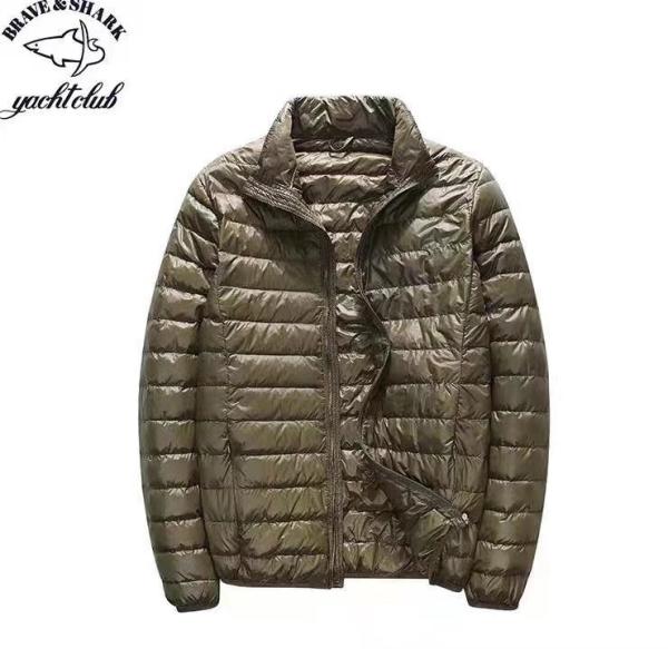 10% Feather Multi Color Mens Winter Down Jacket For Extreme Cold
