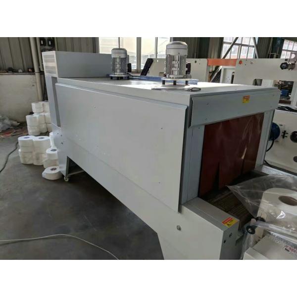 Small bussiness idea automatic maxi toilet paper roll heat shrinking packing machine for tissue factory use