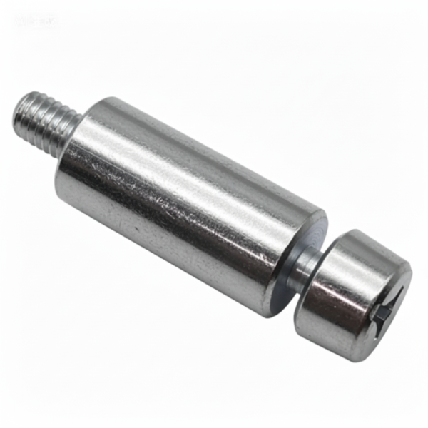 Zinc Plated Iron Latch Pin, Heavy Duty Threaded Lock Pin for Industrial Equipment & Door Hardware, Custom Size Available