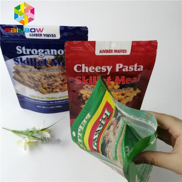 Мешки испаренные соусом пластиковые упаковывая кипеть варящ замок молнии хранения вакуума