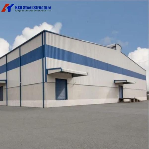 Construcción de edificios con estructura de acero prefabricada