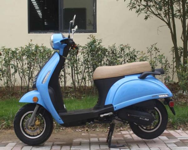 trotinette dianteiro CVT do gás do cilindro 8.4hp 150cc da parte traseira do disco sem tronco