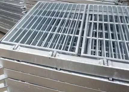 Hot DIP Galvanized Steel Grating 25X5 Steel Grating Weight Per Square Meter