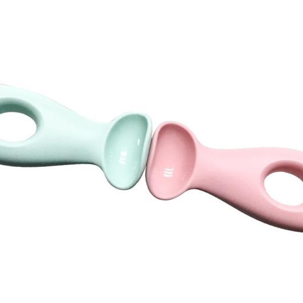 41g Non Toxic Silicone Infant Spoon Feeder Baby Milk Feeding Spoon Soft Tip Spoons