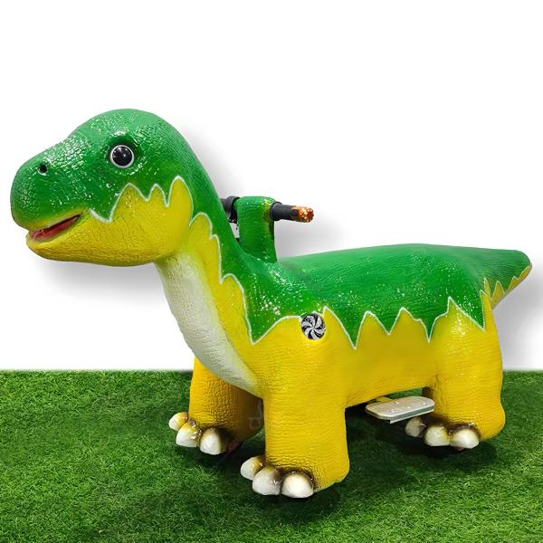 Kids Parents Electric Dinosaur Ride On Car For Malls Parks Squares