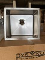Negro/Oro/Plata/Oro rosa Lavadero de cocina hecho a mano Cuenca igual Profundidad 220mm