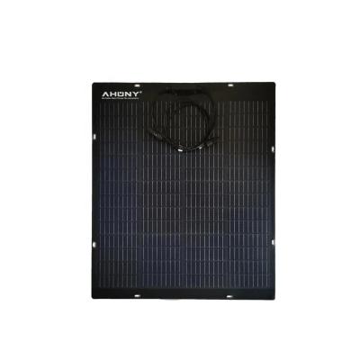 Panneau solaire ultra-légère pour balcon pliable étanche à l'eau 100w photovoltaïque semi-flexible panneau solaire système d'énergie laminateur