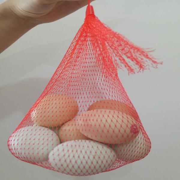 Сумки плетения сетки LDPE Dia 3mm отверстия для овоща плода