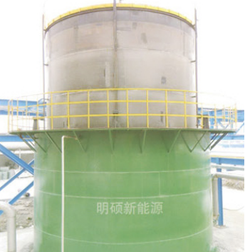 Удаление окисей азота бака для хранения лэндфилл-газа органического удобрения покрытое эмалью оборудованием