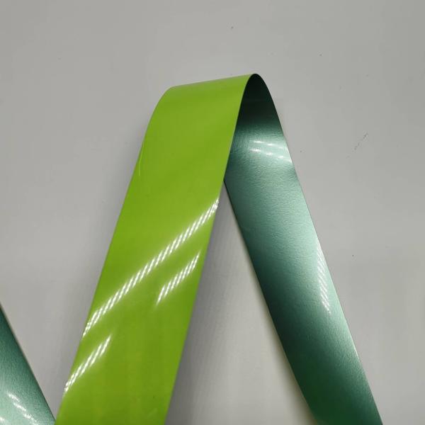 Filme de transferência de calor refletor verde Ferro em Hi Vis Tape refletor para roupas Cristal Pressão de calor