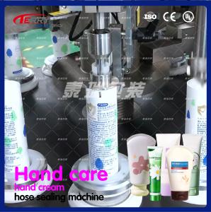 Composite Tube Cosmetic Cream Filling Machine 4.5kW With Full Cam Mechanic