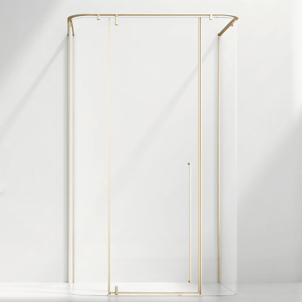 Waterproof Framed Frameless Shower Cubicle Tempered Glass Customized