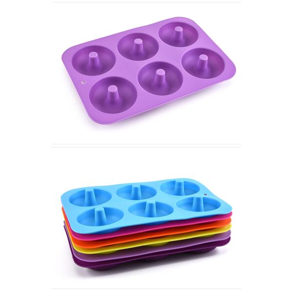 Прессформы торта силикона полости 120g 6 замораживателя безопасные
