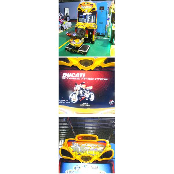 FF Moto Racing Game Machine Dynamic Steering Wheel Arcade Game