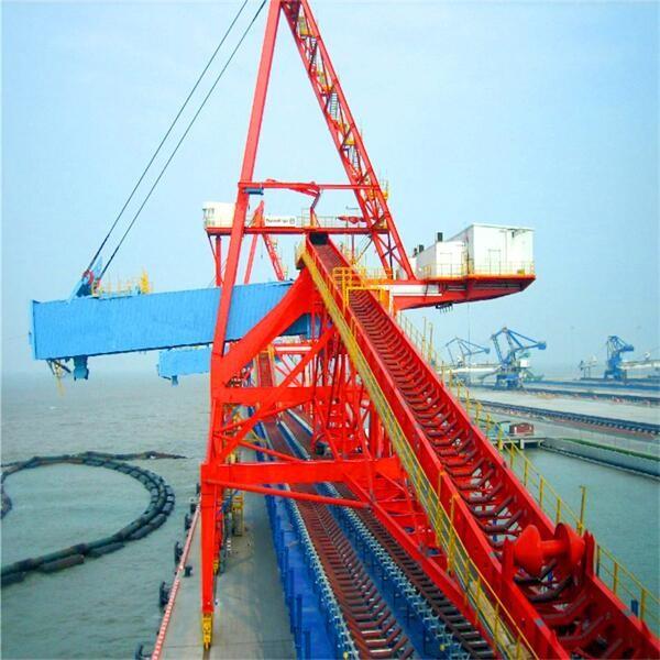 5000 Tph Capacity Belt Type Ship Loaders Bulk Materials Handling