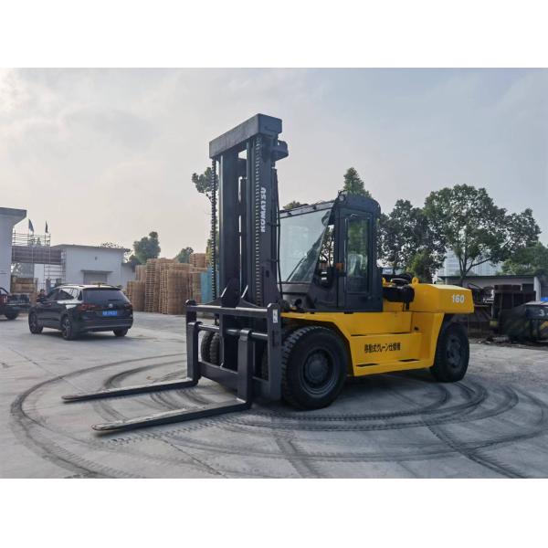 Высококачественный Komatsu FD160 с дизельным двигателем и 1150 мм длиной вилки