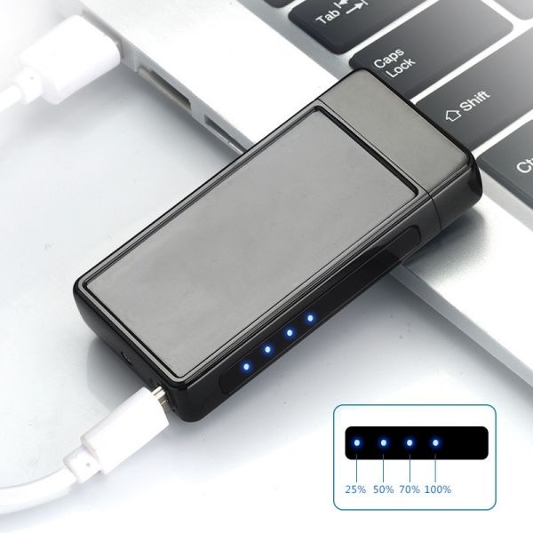 Sublimation USB Lighter With Aluminum Sheet Custom Rechargeable Lighter