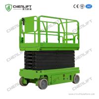Material Handling Self Propelled Scissor Lift Hydraulic Motor Drive Max 450kg