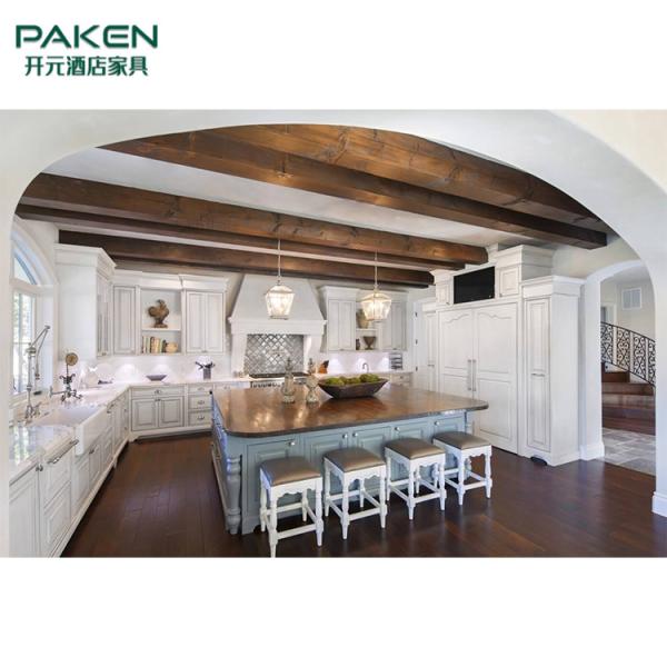 Подгоняйте современную кухню Furniture&Lovely мебели виллы и деревянное