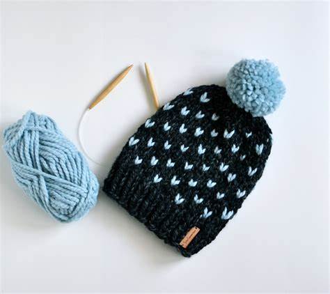 Unisex Knit Pom Pom Beanie Embroidery Logo Woven Label 100% Acrylic Pom For Winter