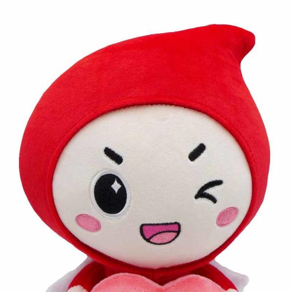 Игрушка талисмана плюша EN71 25cm мини с напечатанным логотипом