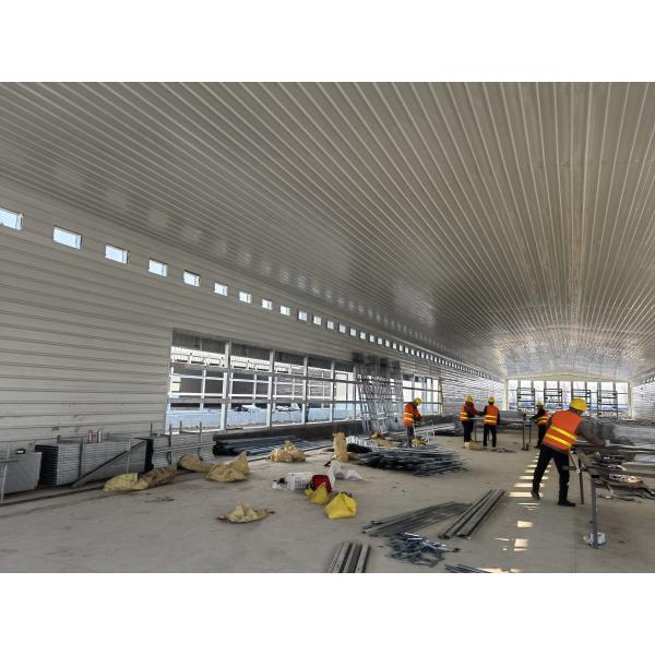 Easy Clean Plastic Slatted Floor Poultry House Customized Color