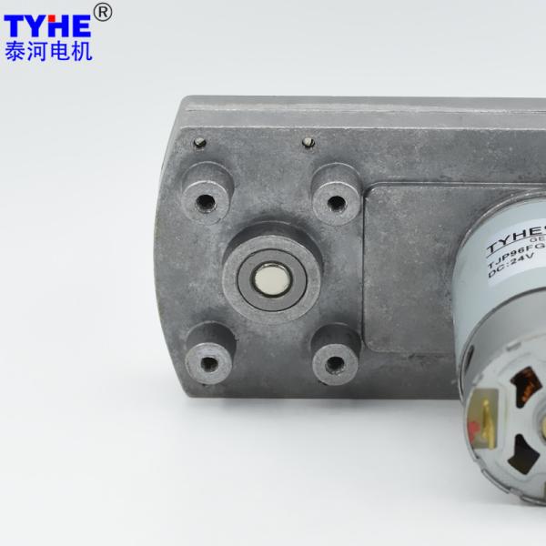 Brushed 50kg Cm Flat Gear Motor RS555 1 Rpm Gear Motor Low RPM