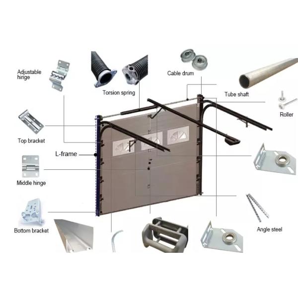 Двери гаража панели УЛЬТРАФИОЛЕТОВОЙ ширины доказательства 3mm 5000mm стеклянные