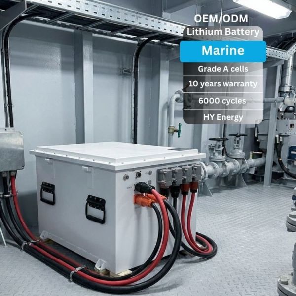 Water-proof Marine Lithium Battery 48v 51.2v 400ah Electric Boat Motor with Battery