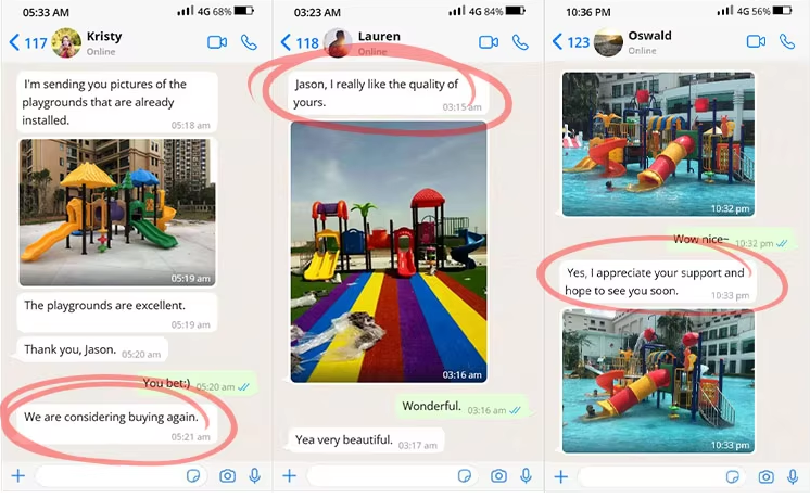 Attractive Appearance Commercial Outdoor Playground Equipment Children Plastic Slide Set