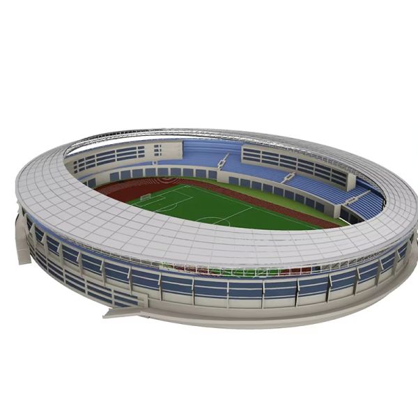 Prefabricated Steel Structure Stadium Building Custom Wind Seismic Resistant Rainproof