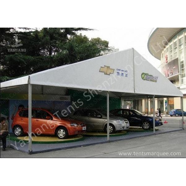 Sunblock Car Outdoor Exhibition Tents with Water Resistant PVC Fabric Cover