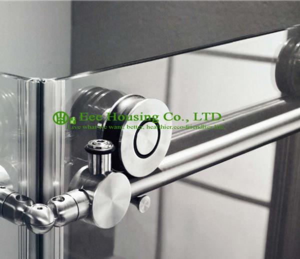 Showe Room best price Whole Shower 304 stainless steel Complete Square Sliding Mobile Frameless Sliding Tempered Glass